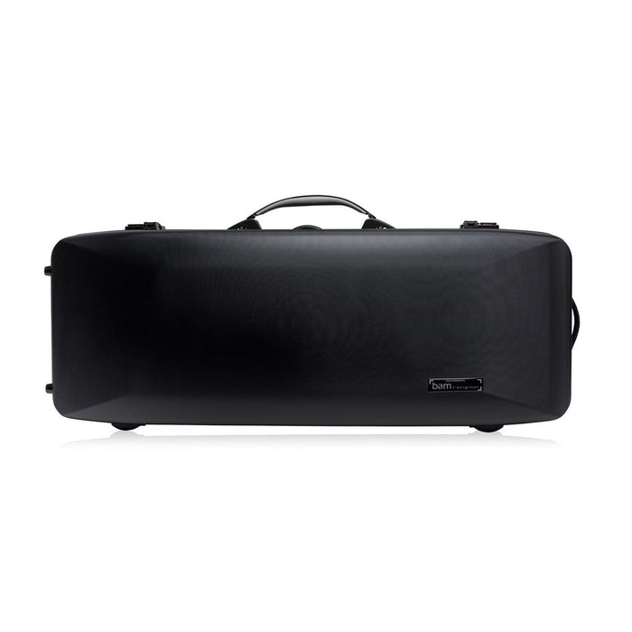 BAM SUPREME Hightech Oblong Viola Case with Back Pocket - Black / Black Version (SUP5301XLNN) - Gsus4