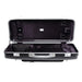 BAM SUPREME Hightech Oblong Viola Case with Back Pocket - Black / Silver Version (SUP5301XLNS) - Gsus4