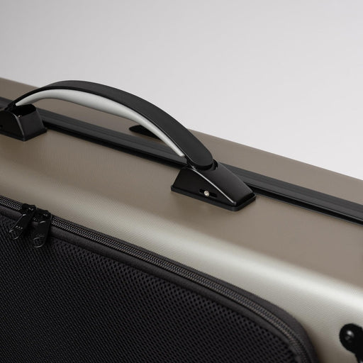 BAM SUPREME Hightech Oblong Viola Case with Back Pocket - Champagne / Black Version (SUP5301XLCN) - Gsus4