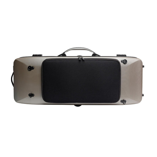 BAM SUPREME Hightech Oblong Viola Case with Back Pocket - Champagne / Black Version (SUP5301XLCN) - Gsus4