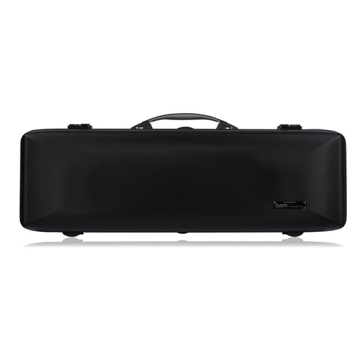 BAM SUPREME Hightech Oblong Violin Case with Back Pocket - Black / Black Version (SUP2018XLNN) - Gsus4