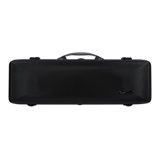 BAM SUPREME Hightech Oblong Violin Case with Back Pocket - Black / Black Version (SUP2018XLNN) - Gsus4