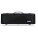 BAM SUPREME Hightech Oblong Violin Case with Back Pocket - Black / Silver Version (SUP2018XLNS) - Gsus4
