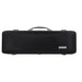 BAM SUPREME Hightech Oblong Violin Case with Back Pocket - Black / Silver Version (SUP2018XLNS) - Gsus4