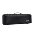 BAM SUPREME Hightech Oblong Violin Case with Back Pocket - Black / Silver Version (SUP2018XLNS) - Gsus4