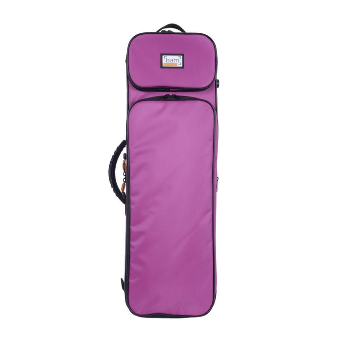 BAM YOUNGSTER 1/4 - 1/8 Oblong Violin Case - Dark Pink (YO2013SRF) - Gsus4
