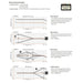 Bartolini HR-4.6AP/918 Pre-Wired Harness with 3-Band EQ and 4-Pots (BARHR46AP918) - Gsus4