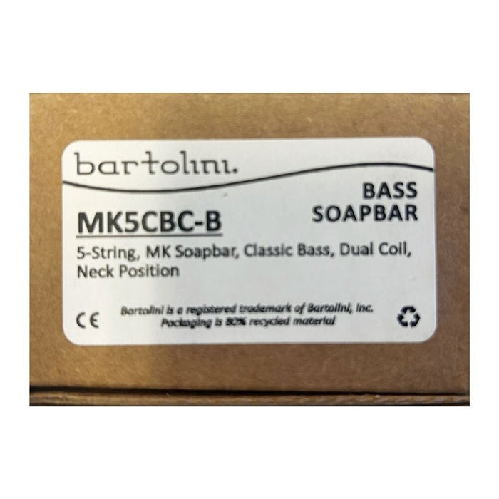 Bartolini MK5CBC-B Classic Bass 5-String Dual Coil MK Soapbar Neck Pickup (BARMK5CBCB) - Gsus4