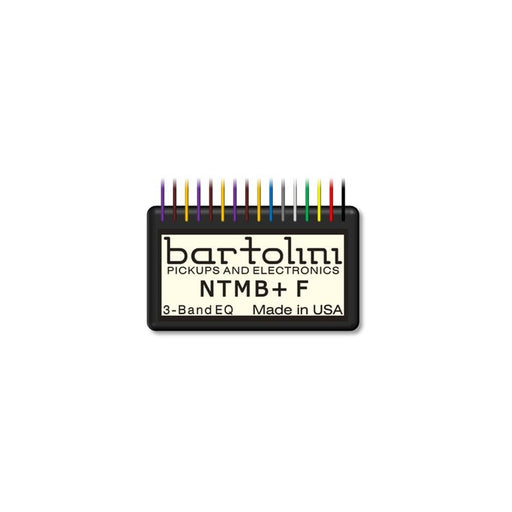 Bartolini NTMB+GF Preamp Module, 3-Band EQ, Fretted with Pre-wired Gain Trimmer (BARNTMBGF) - Gsus4