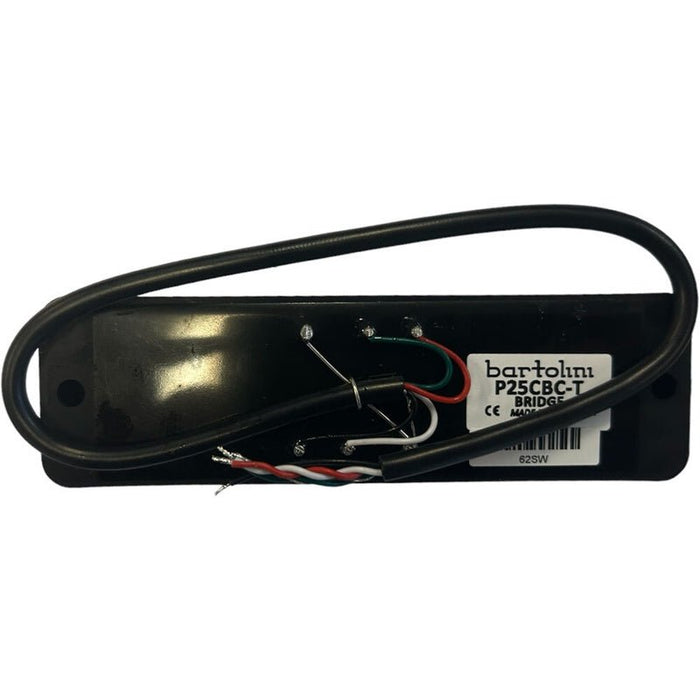 Bartolini P25CBCT Classic Bass 5-String Dual Coil P2 Soapbar Bridge Pickup (BARP25CBCT) - Gsus4