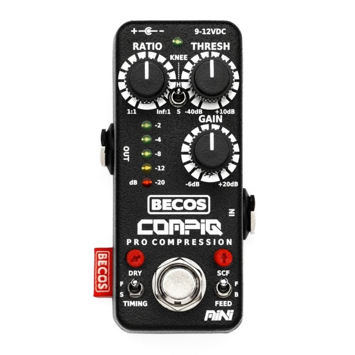 BECOS | CompIQ MINI Pro MK2 | Mini Compressor Pedal (CIQ - 2) - Gsus4