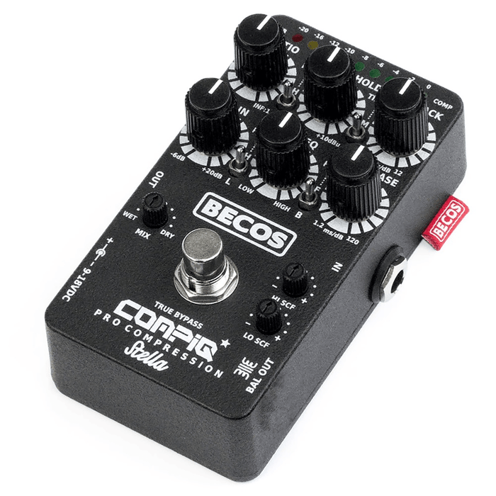 BECOS | CompIQ STELLA Pro MK2 | Compressor Pedal (Ships End of June 2025) (CIQ - 5) - Gsus4