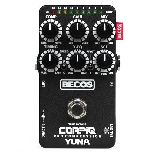 BECOS | CompIQ YUNA Pro | Compressor Pedal (Becos-YUNA-ITSELF) - Gsus4