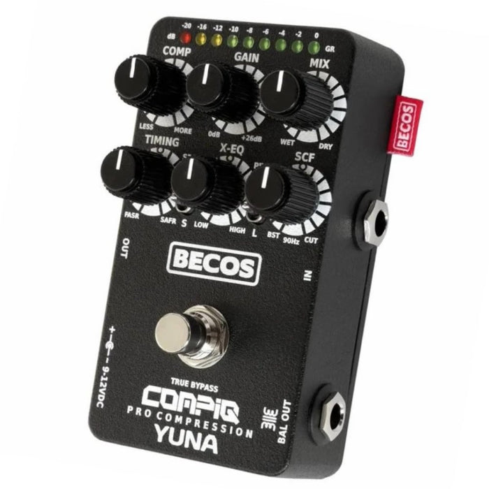 BECOS | CompIQ YUNA Pro | Compressor Pedal | w/ DITOS Circuit (Becos-YUNA-WITH-DITOS) - Gsus4