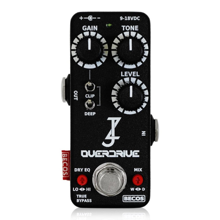BECOS | Ziffer Overdrive | Jordan Ziff Signature Mini Overdrive | Based on Tube Screamer (TS8 - JZ) - Gsus4