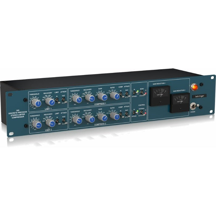 Behringer 369 2 Channel Stereo Compressor & Limiter (450771) - Gsus4