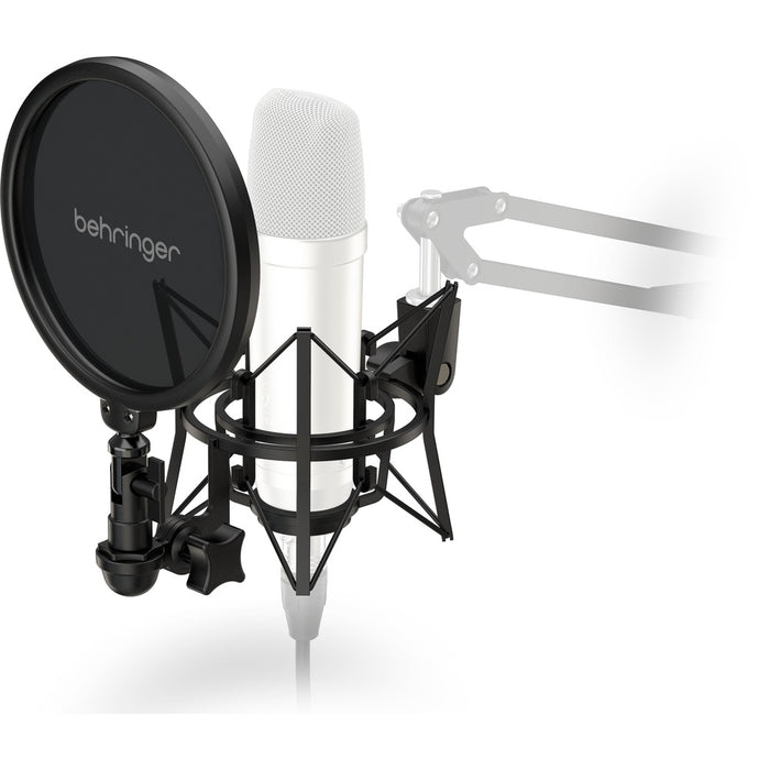Behringer SMP1000 Microphone Shock Mount and Pop Filter