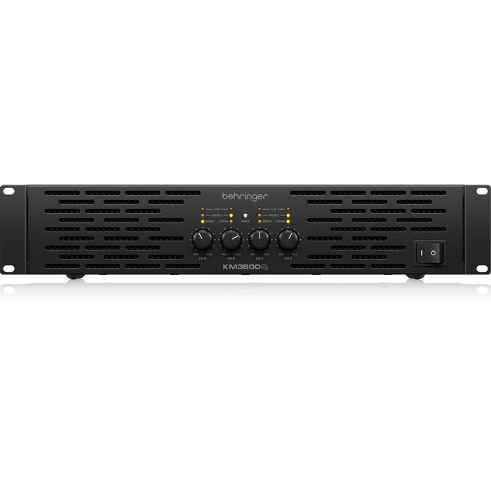 Behringer KM3600Q 4-Channel Power Amplifier
