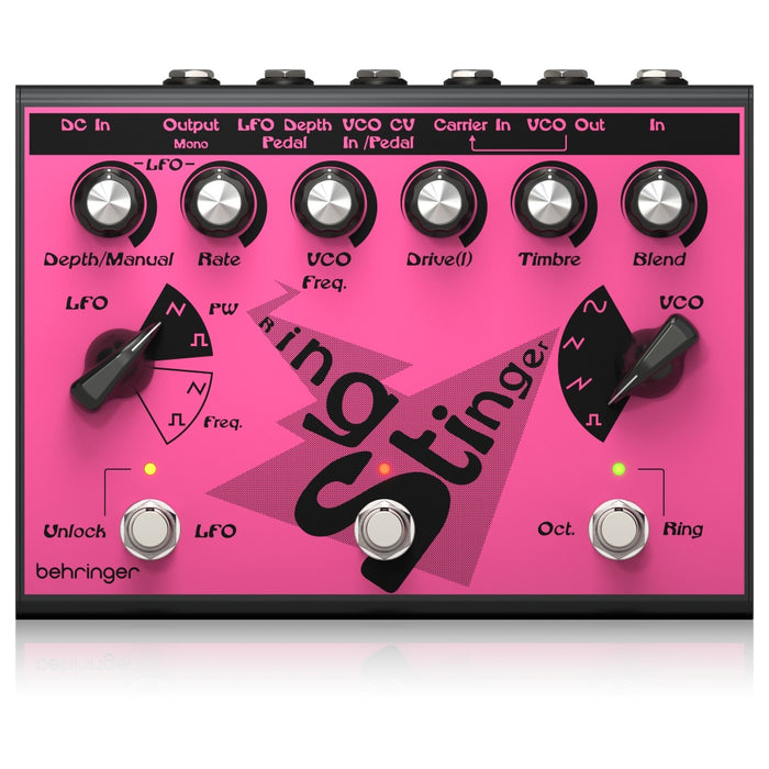 Behringer RING STINGER Ring Modulator and Fuzz Pedal