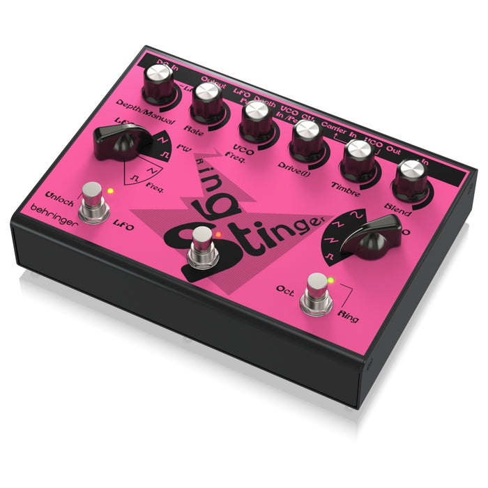 Behringer RING STINGER Ring Modulator and Fuzz Pedal