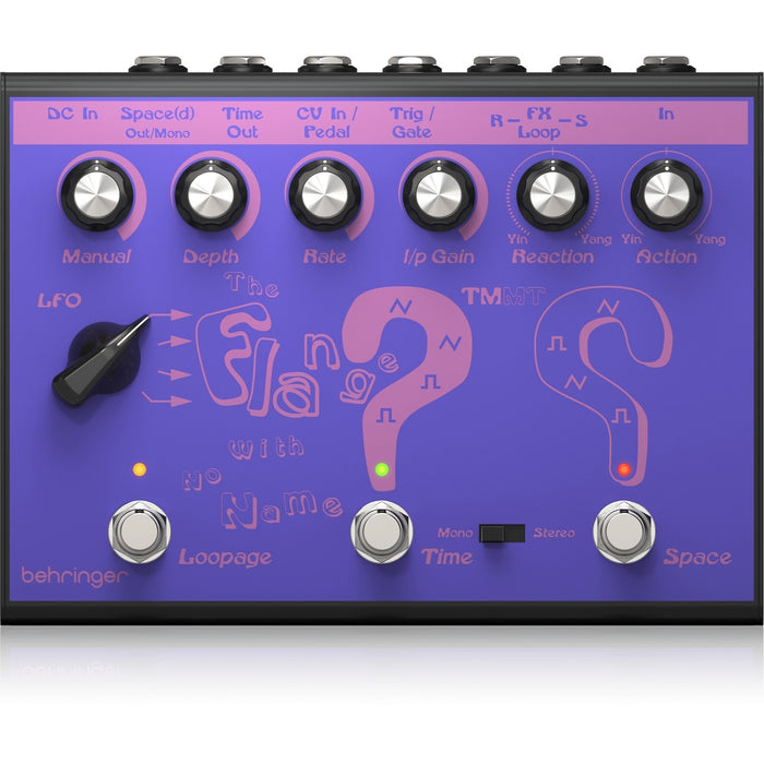 Behringer THE FLANGE WITH NO NAME Analog Flanger Pedal