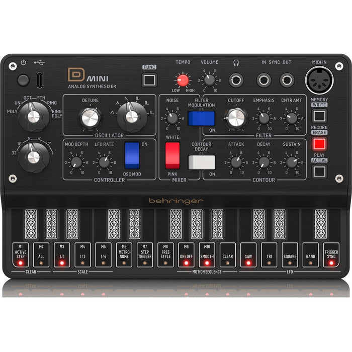 Behringer D MINI Analog Synthesizer