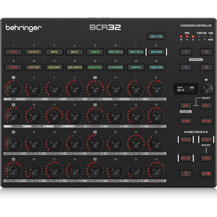 Behringer BCR32 USB/MIDI Controller and Sequencer