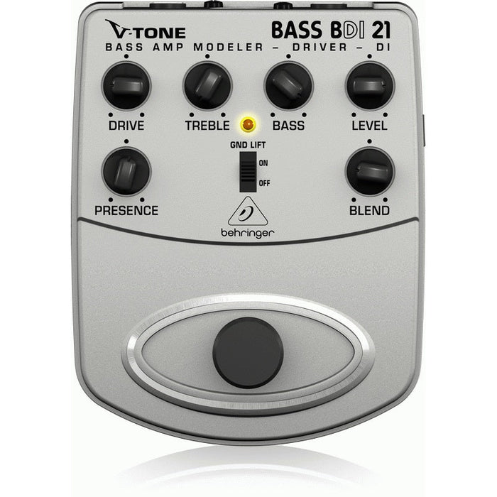 Behringer BDI21 V - tone Bass Driver DI Pedal (450351) - Gsus4