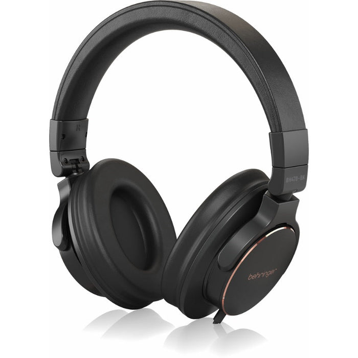 Behringer BH470 - BK Studio Monitoring Headphones | Black (450799) - Gsus4