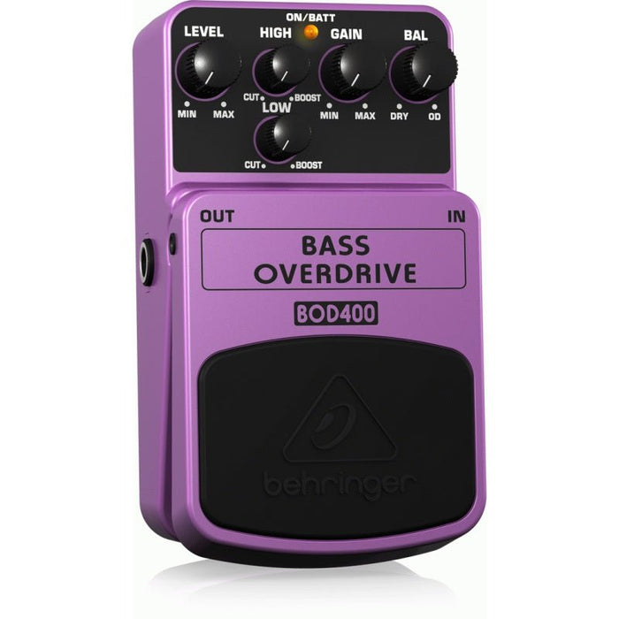 Behringer BOD400 Bass Overdrive Pedal (450357) - Gsus4