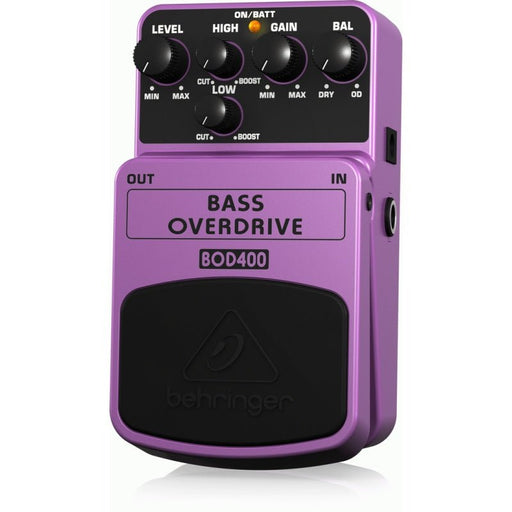 Behringer BOD400 Bass Overdrive Pedal (450357) - Gsus4