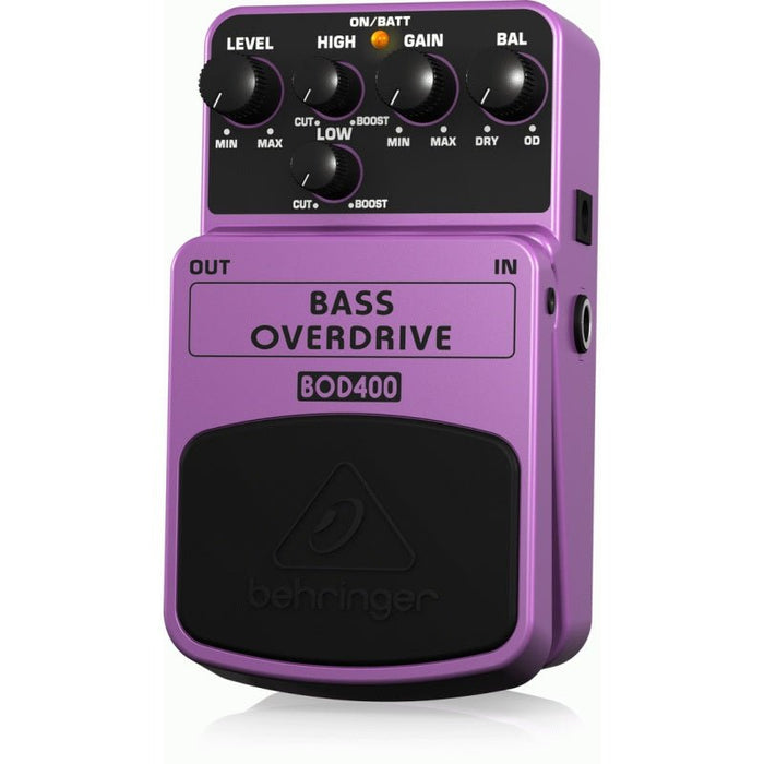 Behringer BOD400 Bass Overdrive Pedal (450357) - Gsus4