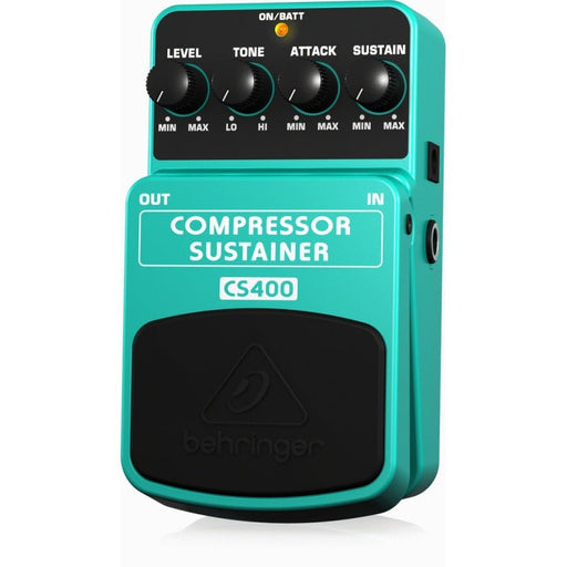 Behringer CS400 Compressor Sustainer Pedal (450408) - Gsus4