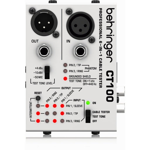 Behringer CT100 Cable Tester (450416) - Gsus4