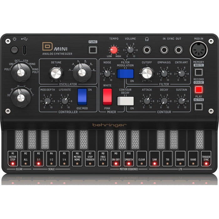 Behringer D MINI Analog Synthesizer