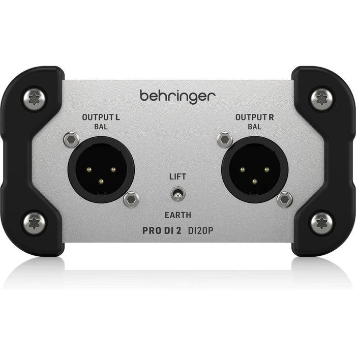 Behringer DI20P Passive Stereo DI Box