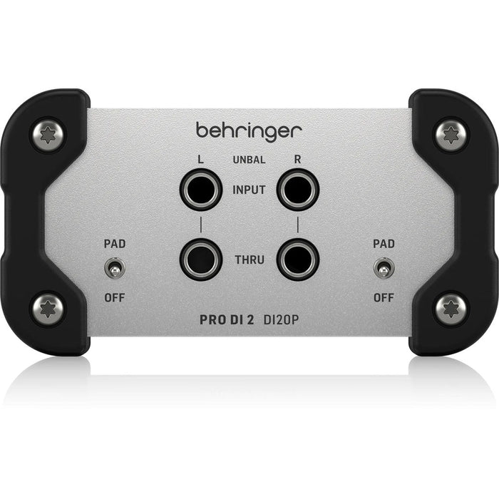 Behringer DI20P Passive Stereo DI Box
