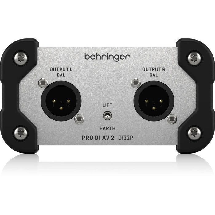 Behringer DI 22P Passive Stereo DI Box