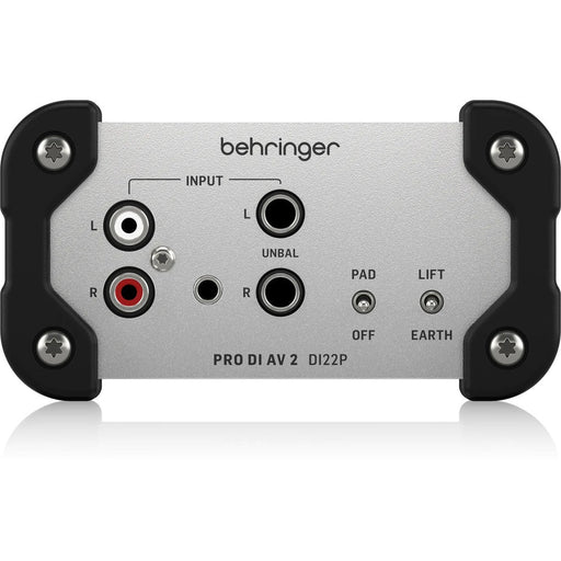 Behringer DI 22P Passive Stereo DI Box