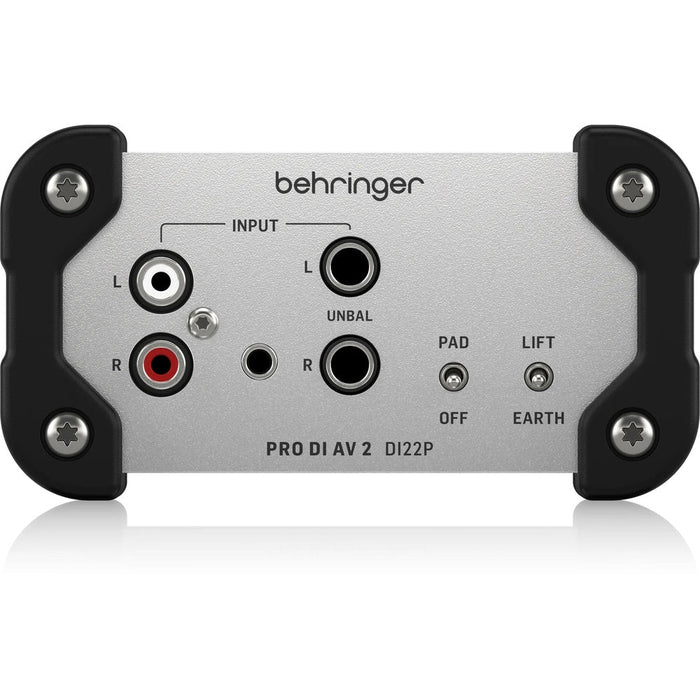 Behringer DI 22P Passive Stereo DI Box