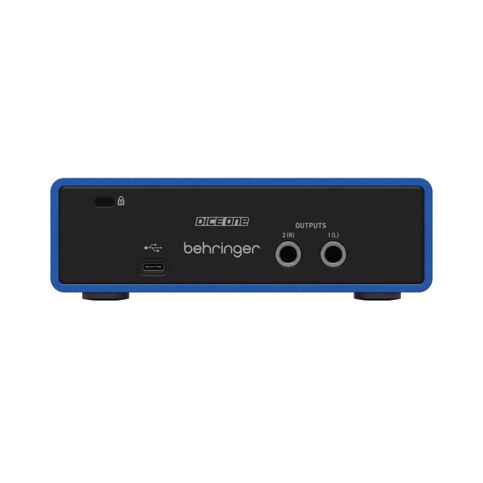 Behringer Dice 1U2 192KHZ 1 Mic Pre USB Audio Interface