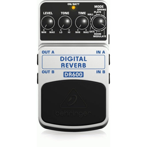 Behringer DR600 Digital Reverb Pedal (450379) - Gsus4