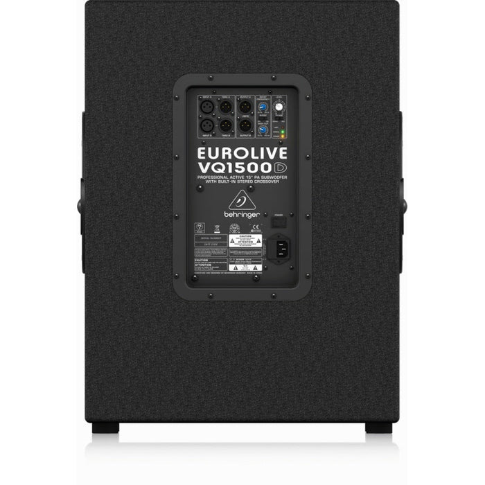Behringer Eurolive Vq1500d Active Subwoofer (450137) - Gsus4
