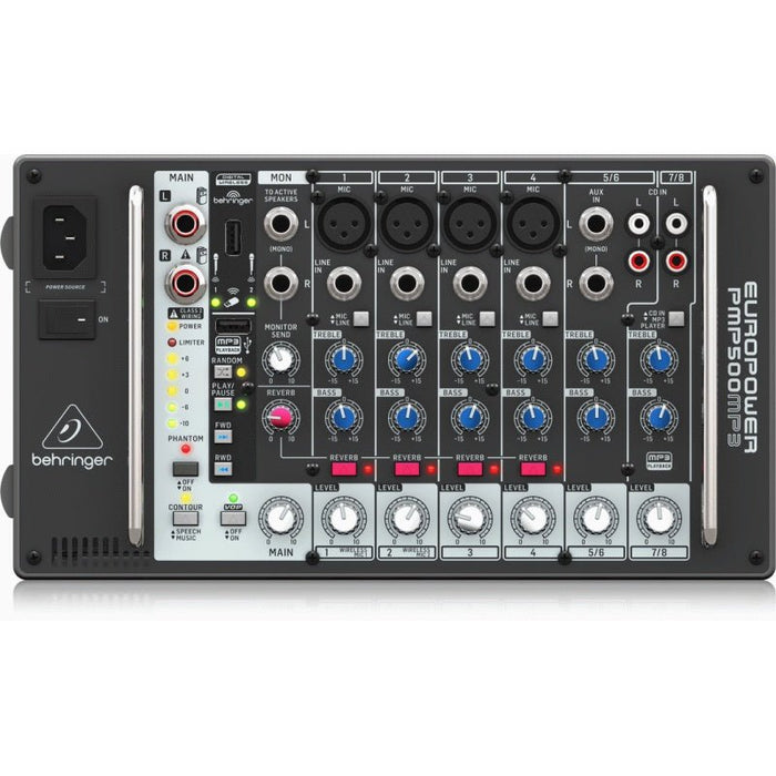 Behringer Europower Pmp500mp3 Pwred Mixer (450481) - Gsus4