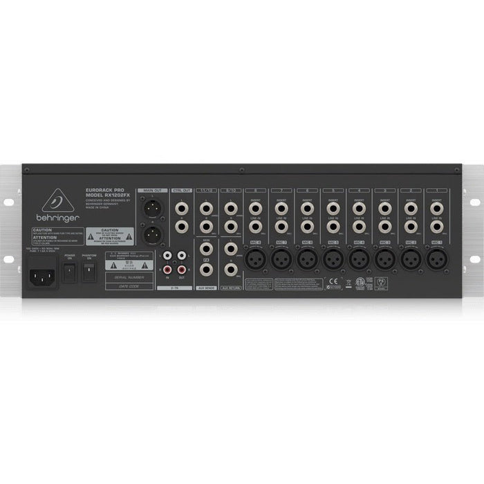 Behringer Eurorack Pro Rx1202fx Rack Mixer (450072) - Gsus4