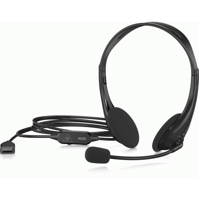 Behringer Hs20 Usb Stereo Headset W/ Mic (450653) - Gsus4