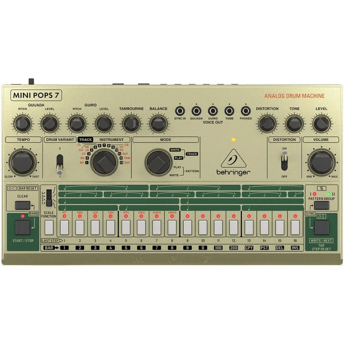 Behringer Mini Pops 7 Classic Analog Drum Machine