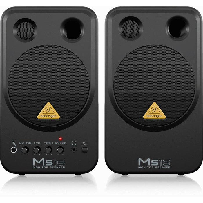 Behringer Ms16 Multimedia Speakers (pair) (450211) - Gsus4