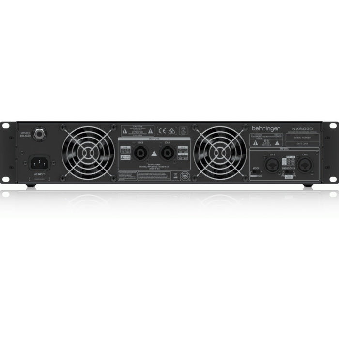 Behringer Nx6000 Power Amplifier W/smartsense (450519) - Gsus4