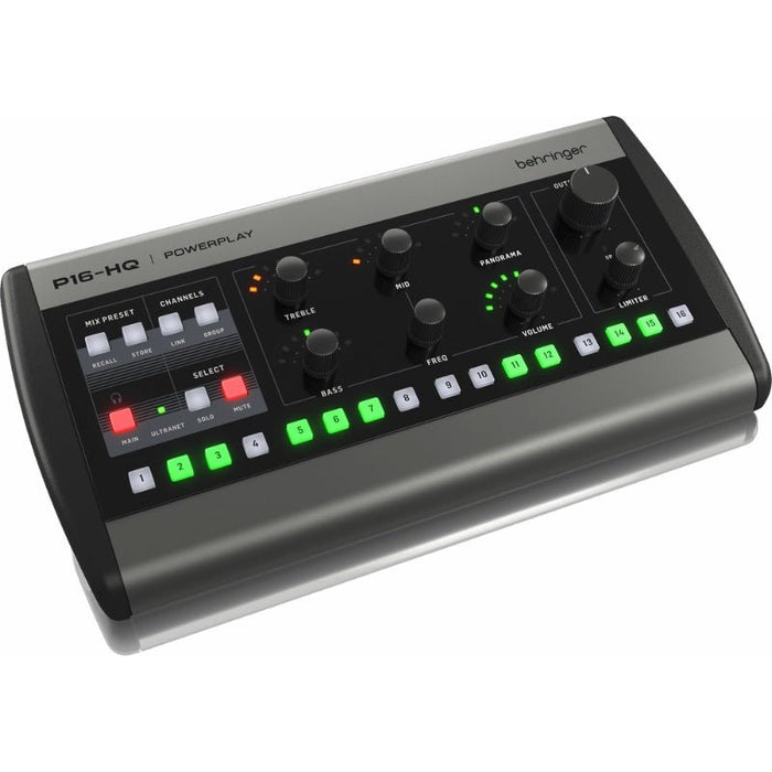 Behringer Powerplay 16 P16 - HQ Personal Monitor Mixer (450788) - Gsus4